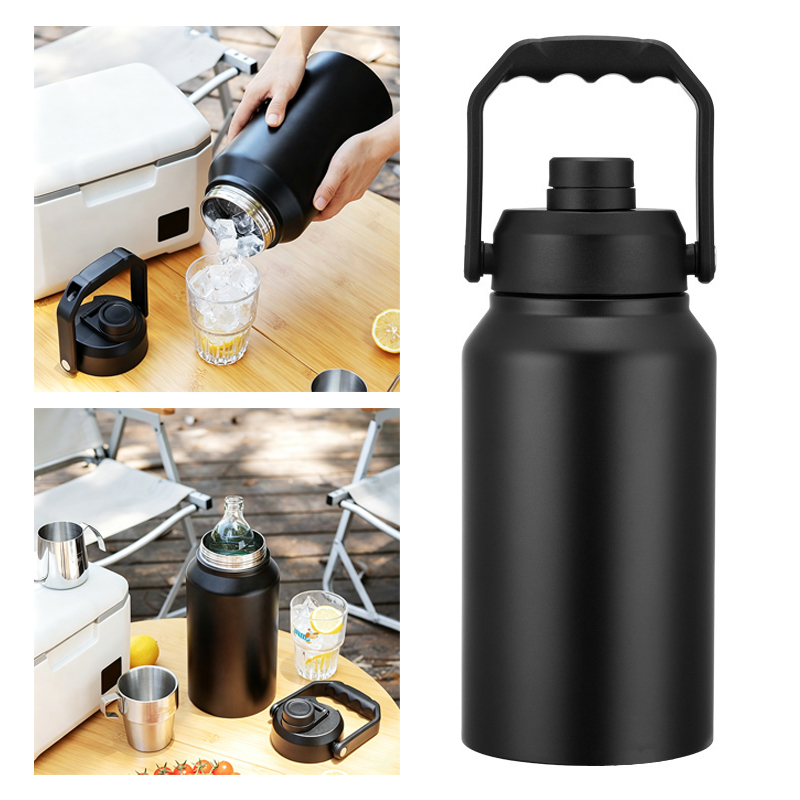 Sports Water Bottle Insulated - Insulated Water Bottle With Lid Handle