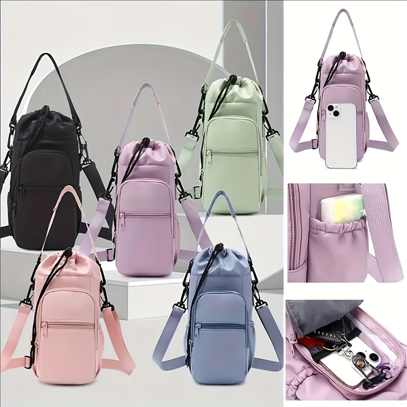 Portable Water Bottle Bag with - Sports Water Bottle Insulated ulasan dan harga