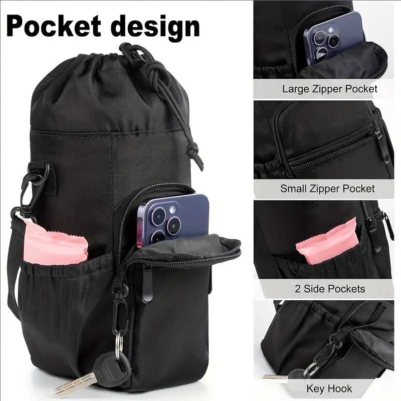 Portable Water Bottle Bag with - Sports Water Bottle Insulated ulasan dan harga