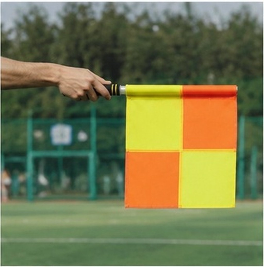 2Pcs Signal Hand Flag Referee  - Sports Equipment Volleyball ulasan dan harga