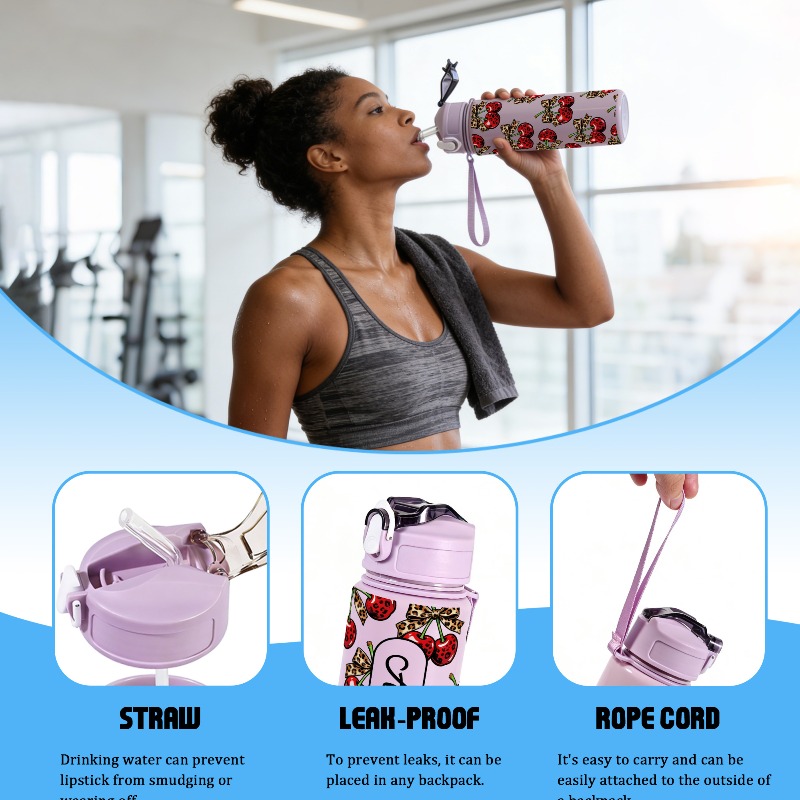 Personalized 25oz Large Cherry - Sports Water Bottle Insulated ulasan dan harga