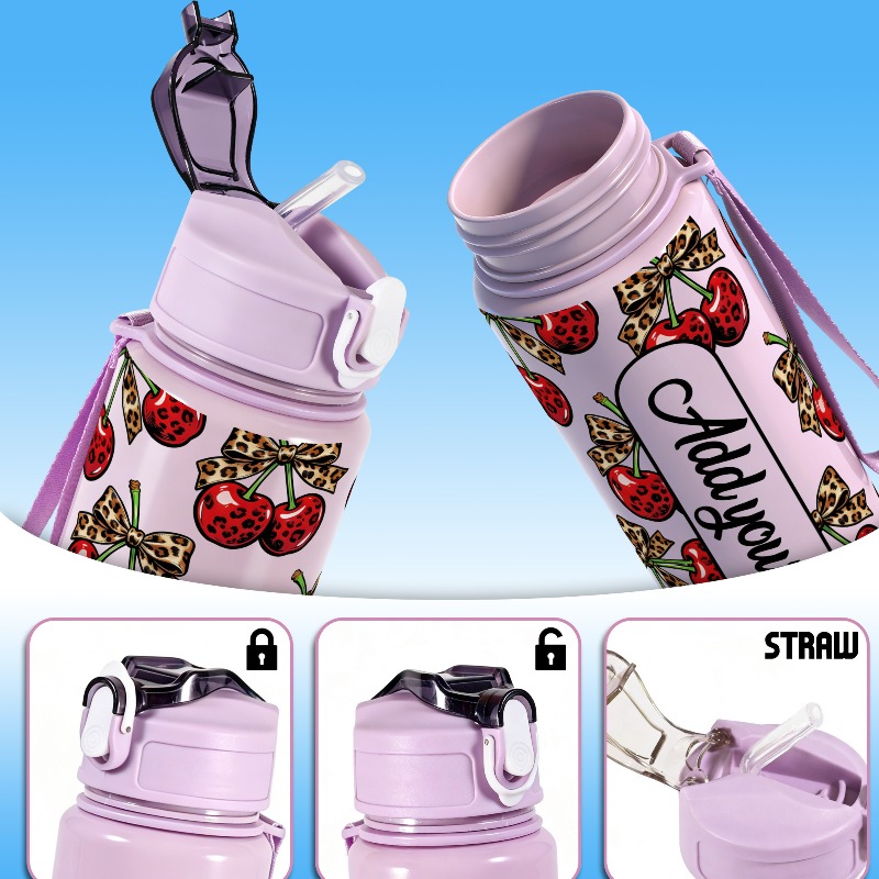 Personalized 25oz Large Cherry - Sports Water Bottle Insulated ulasan dan harga