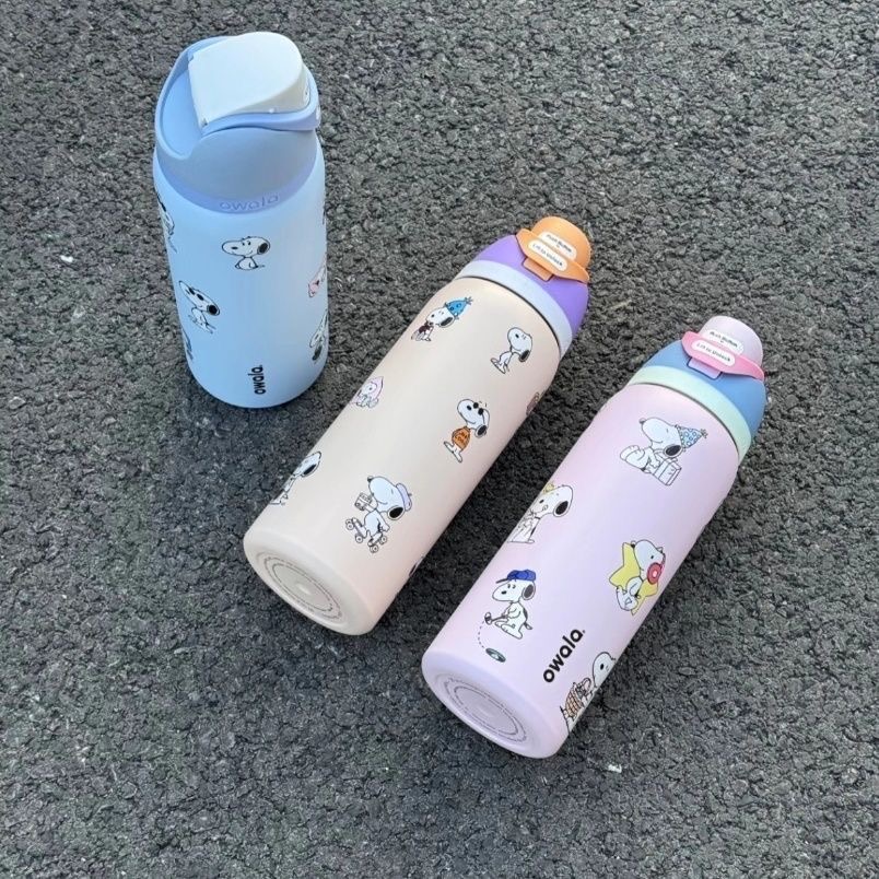 710ml Snoopy Style Insulated C - Sports Water Bottle Insulated ulasan dan harga